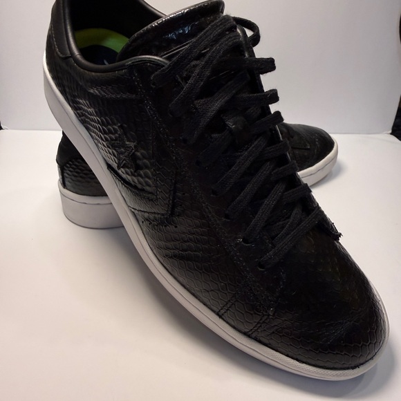 Converse Black Textured Men's Sneakers - Picture 6 of 8